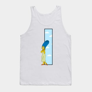 Simpsons letter Tank Top